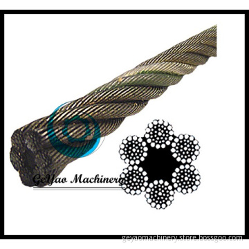 Bright Wire Rope EIPS FC-6X37 Class (Lineal foot)